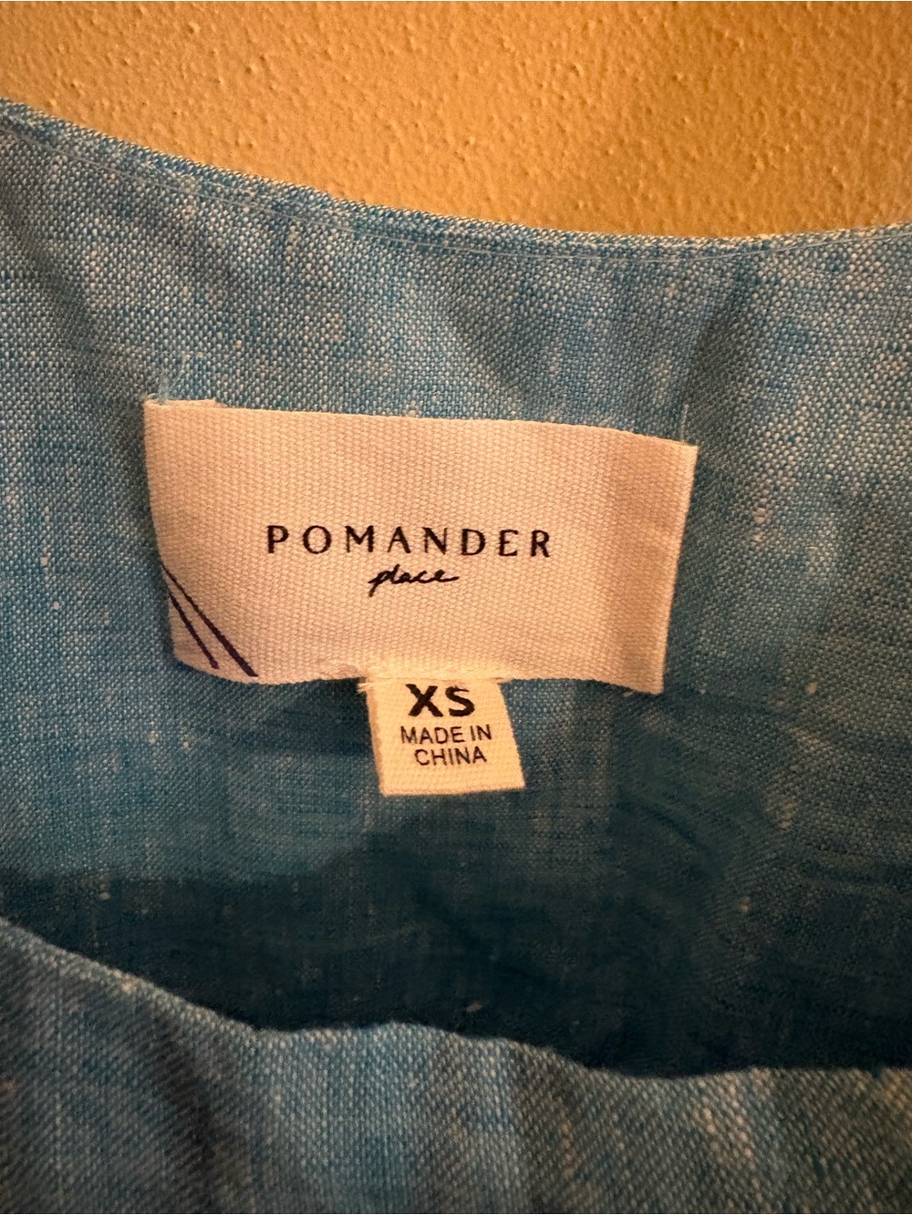 Pomander Place Turquoise Blue Mini Dress - Picture 2 of 4